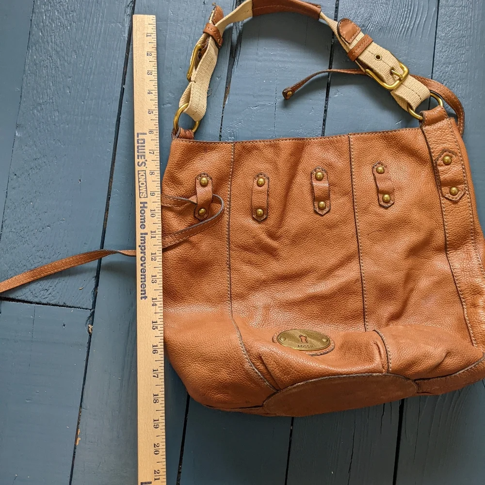 Fossil Leather Purse Bag - Picture 4 of 8